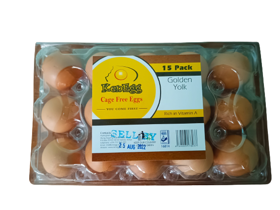 15 Pack Kenegg Golden Yolk