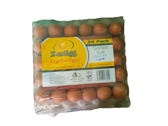 30 Pack Kenegg Golden Yolk