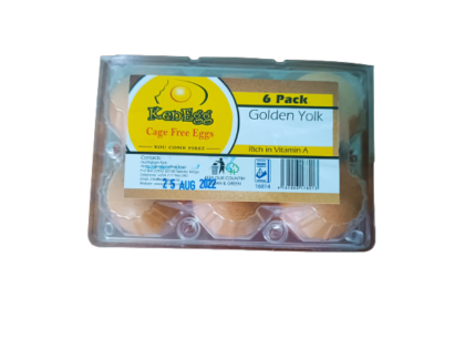 6 Pack Kenegg Golden Yolk